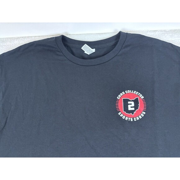 Cardcollector2 Sports Card Shop L Mens Black Shirt Ryan Johnson 2024 Cleveland - Picture 3 of 4